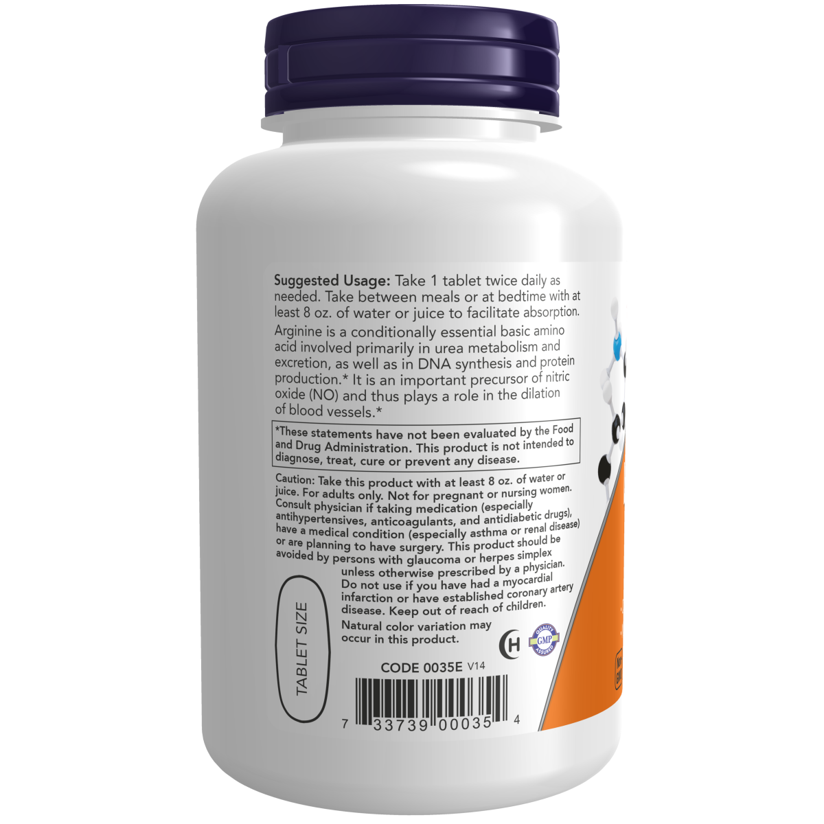 L-Arginina Doble Potencia 1000 mg (120 tabs)
