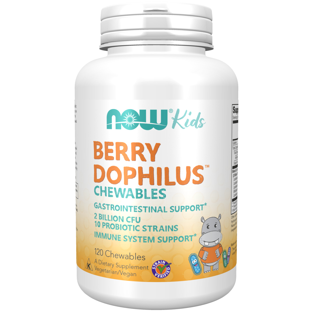 BerryDophilus™ para Niños (120 masticables)