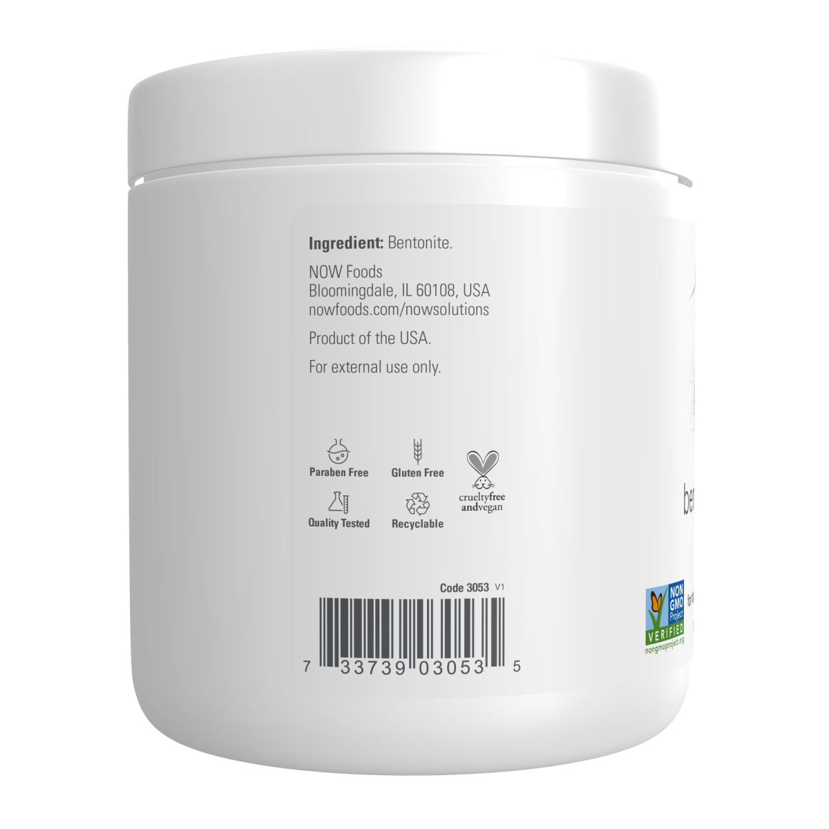 Polvo de Arcilla de Bentonita (11 oz/312 gm)