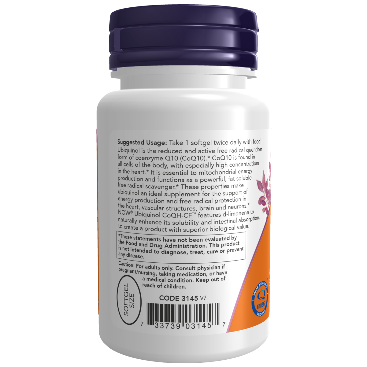 Ubiquinol CoQH-CF™ (60 softgels)