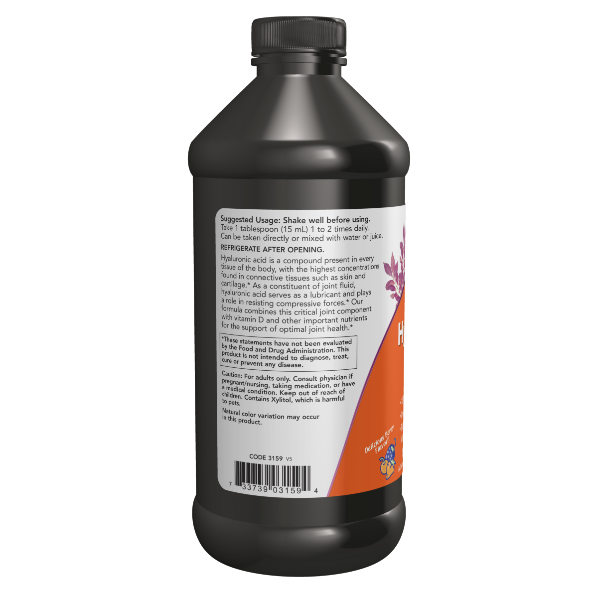 Acido Hialuronico 100 mg (16 fl oz/473ml)