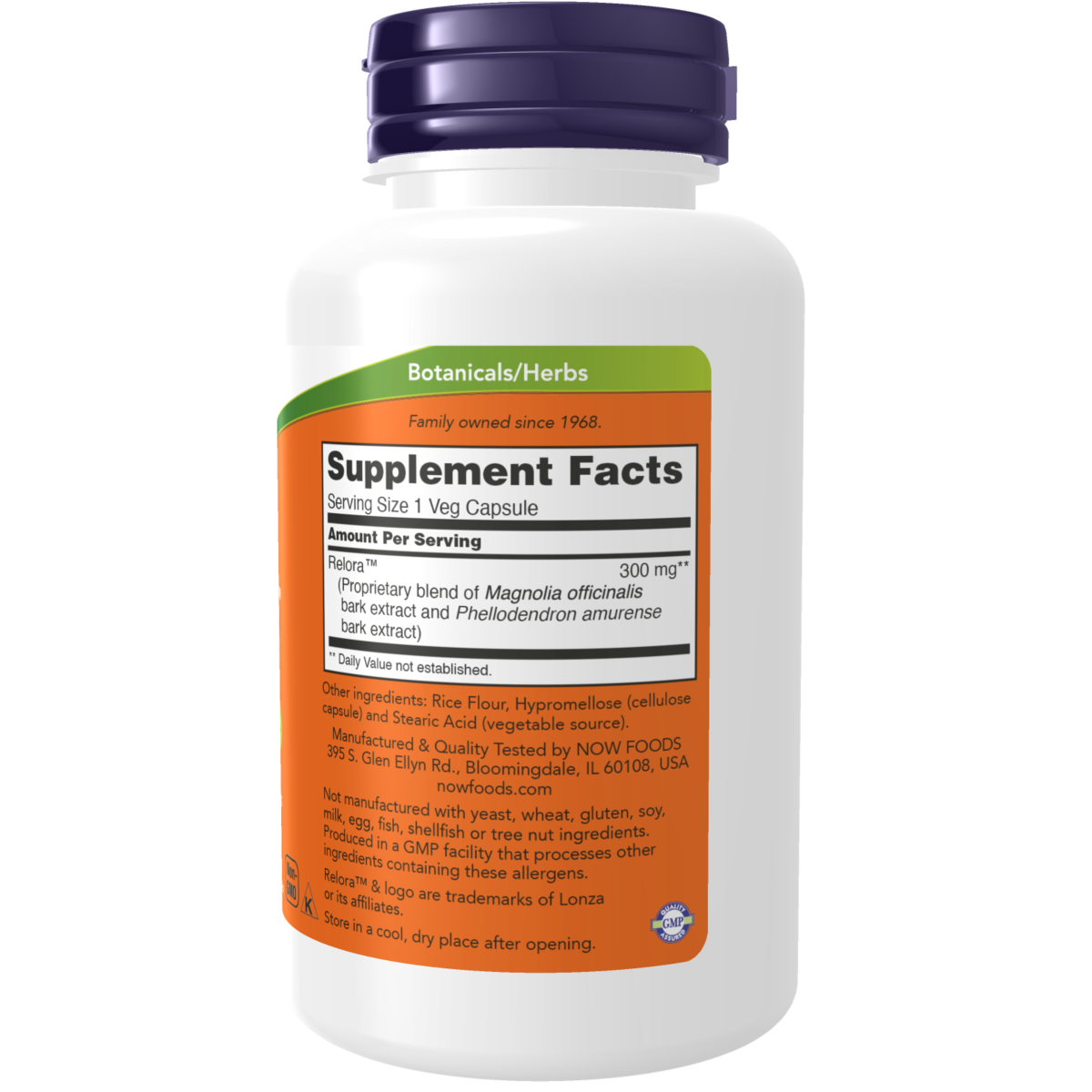 OFERTA 80% Relora™ 300 mg (120 veg caps)