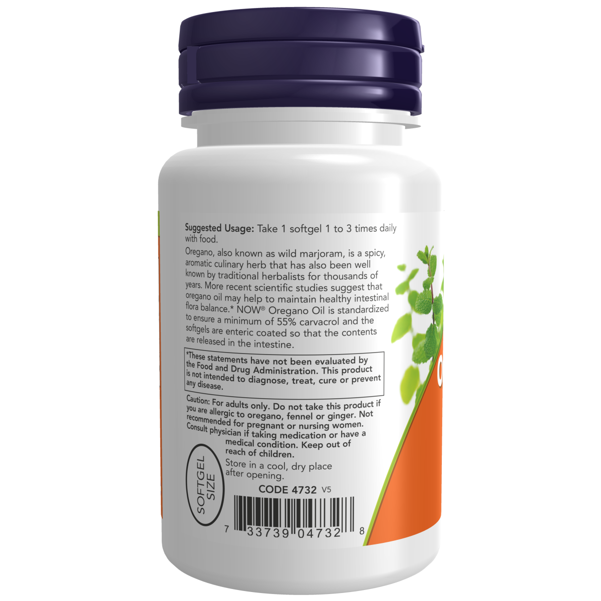 Aceite de Oregano 181mg (90 Sofgtels)