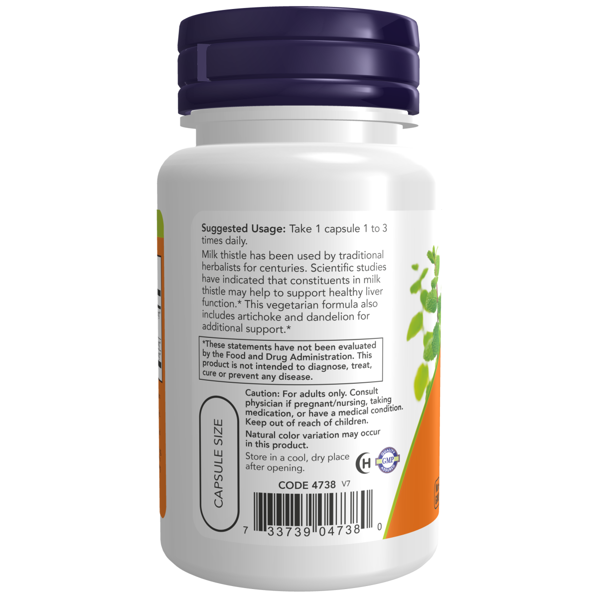 Silimarina Doble Potencia 300 mg (50 veg caps)