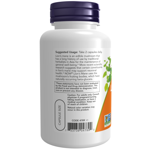 Melena de Leon 500 mg (60 veg caps)