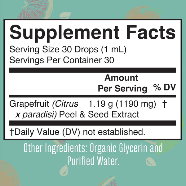 Semillas de Toronja, Liquido (1 fl oz/30ml), Mary Ruth´s