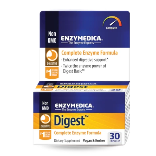 Digest™ Enzimas Digestivas de Aceleración Doble (30 caps), Enzymedica