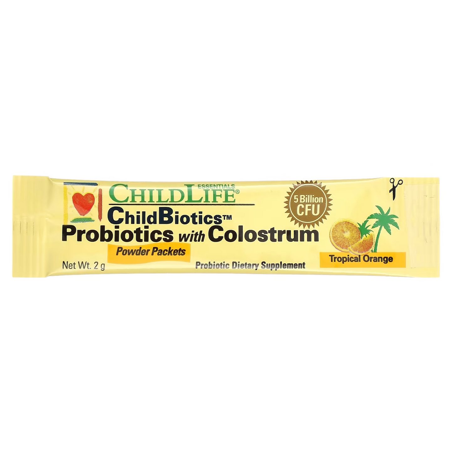 ChildBiotics, Probioticos con Calostro para Niños, Polvo (30 Pack/2 g), Child Life