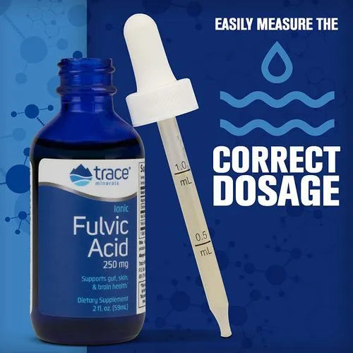 Acido Fulvico Ionico 250mg (2 fl oz/59ml), Trace Minerals