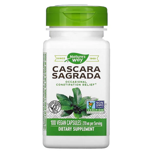 Cascara Sagrada (100 veg caps), Nature's Way