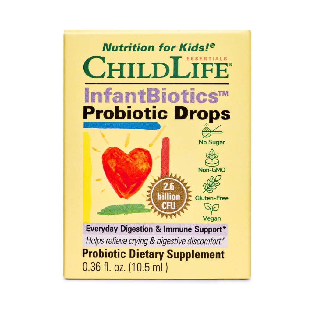 InfantBiotics Probioticos para Niños, Liquido (0.36 fl oz/10.5 ml), Child Life