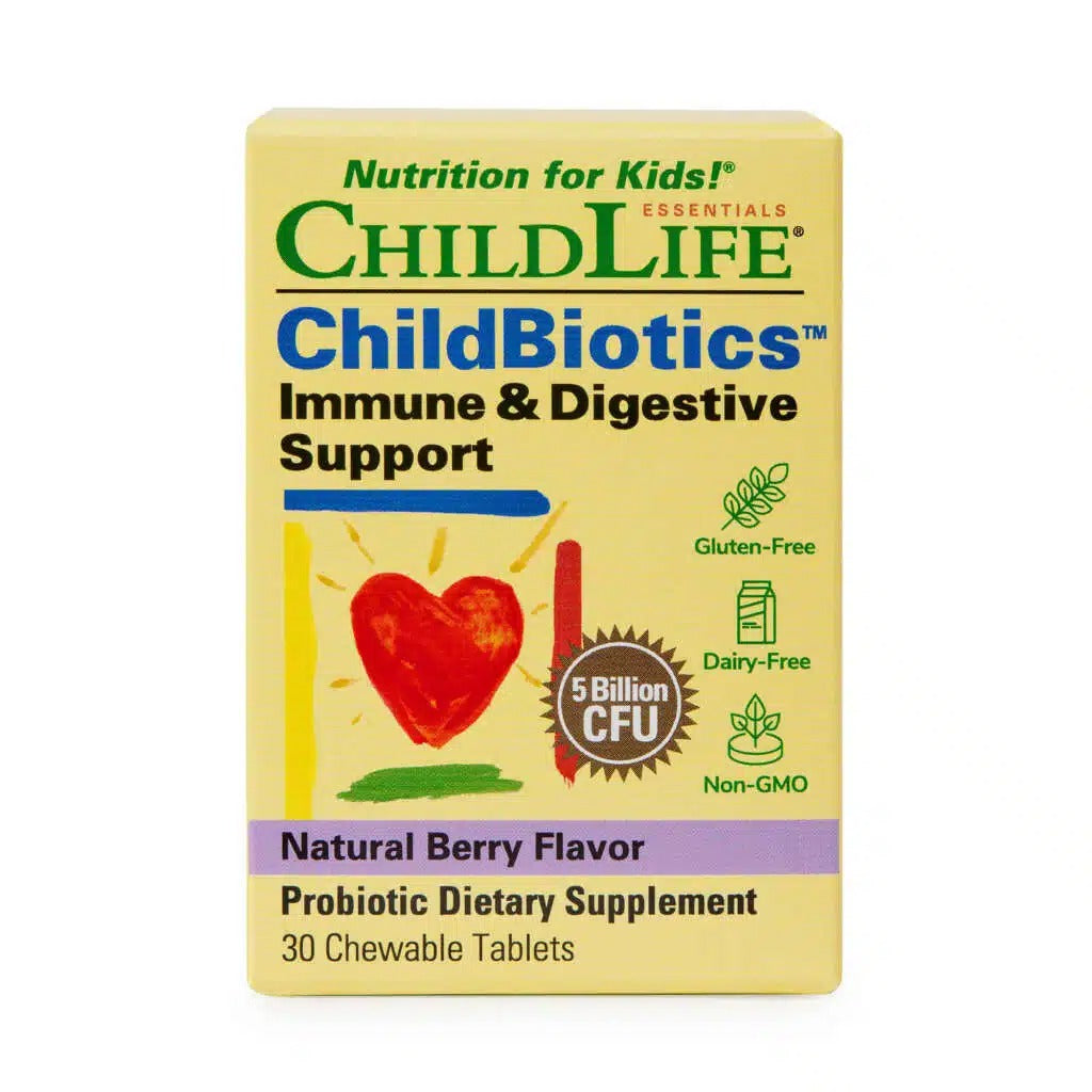 Childbiotics Apoyo Inmunologico y Digestivo para Niños (30 tabs masticables), Child Life