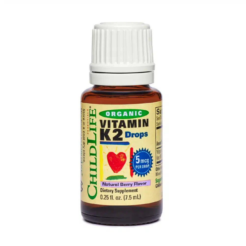 Vitamina K2 Organica para Niños (0.25 fl oz/7.25 ml), Child Life