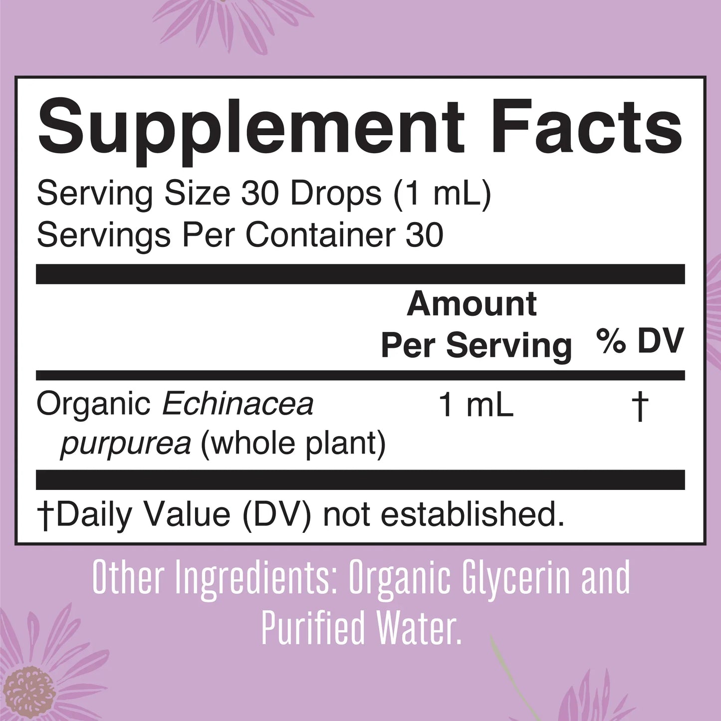 Equinacea Purpurea Organica, Liquida (1 fl oz/30ml), Mary Ruth´s