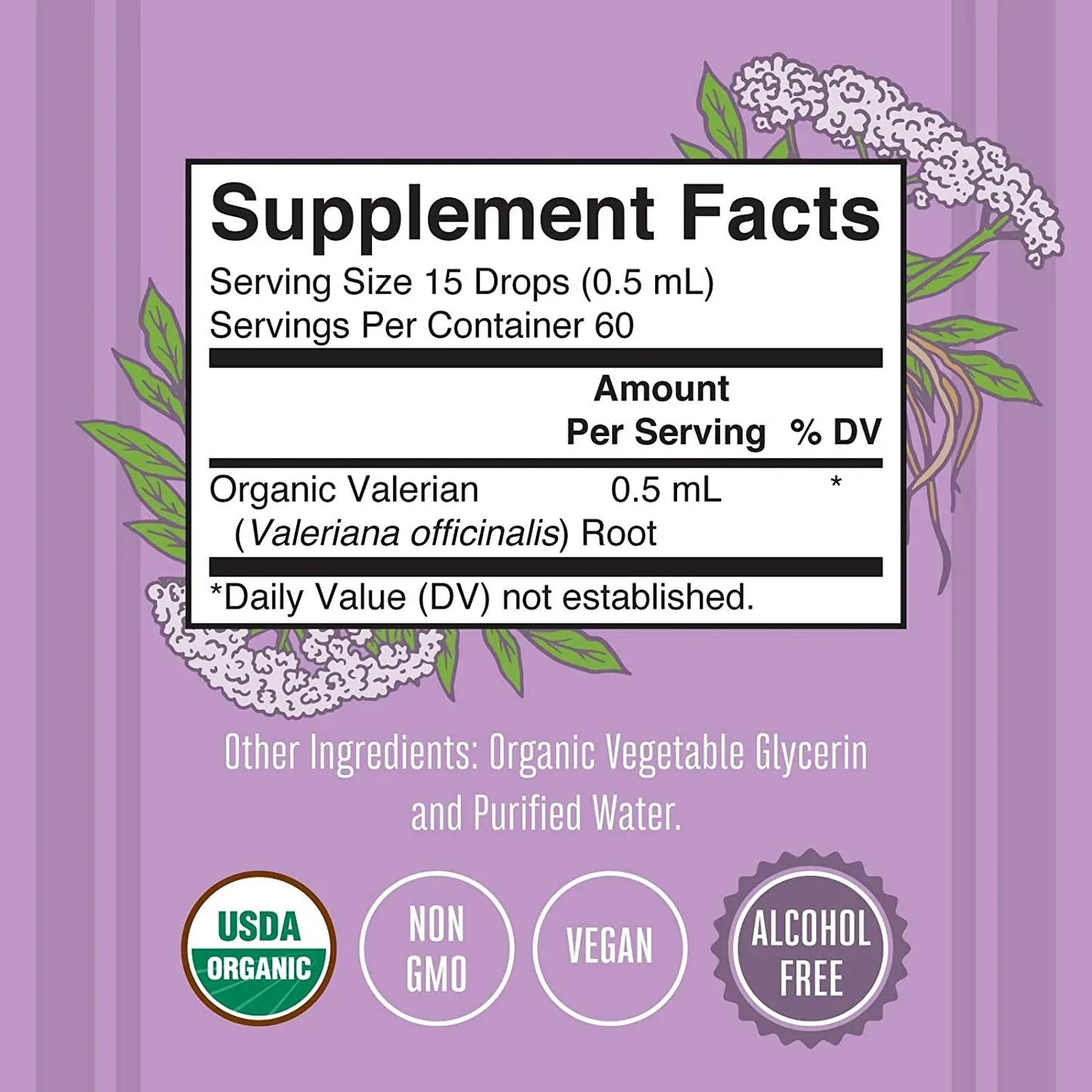 Raiz de Valeriana Organica (1 fl oz/30m), Mary Ruth´s