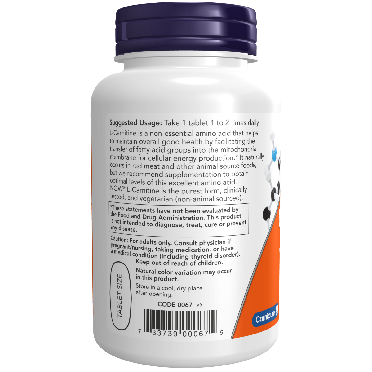 L-Carnitina 1000 mg (50 tabs)