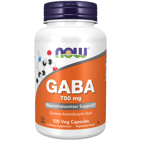 GABA 750mg (100 veg caps)