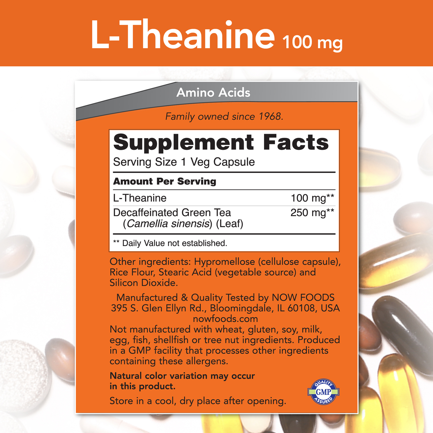 L-Teanina 100mg (90 veg caps)