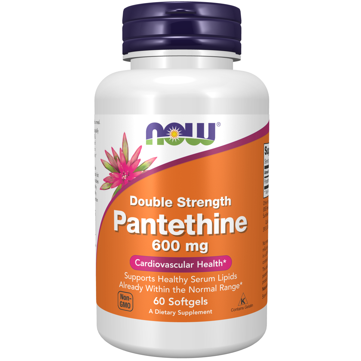 Pantetina B-5 600 mg (60 softgels)