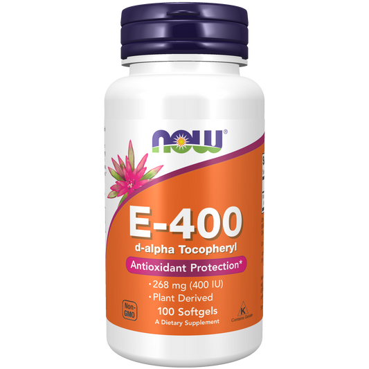 Vitamina E-400 IU (100 softgels)