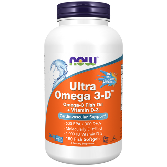 Ultra Omega 3-D™ 600 EPA (180 fish softgels)