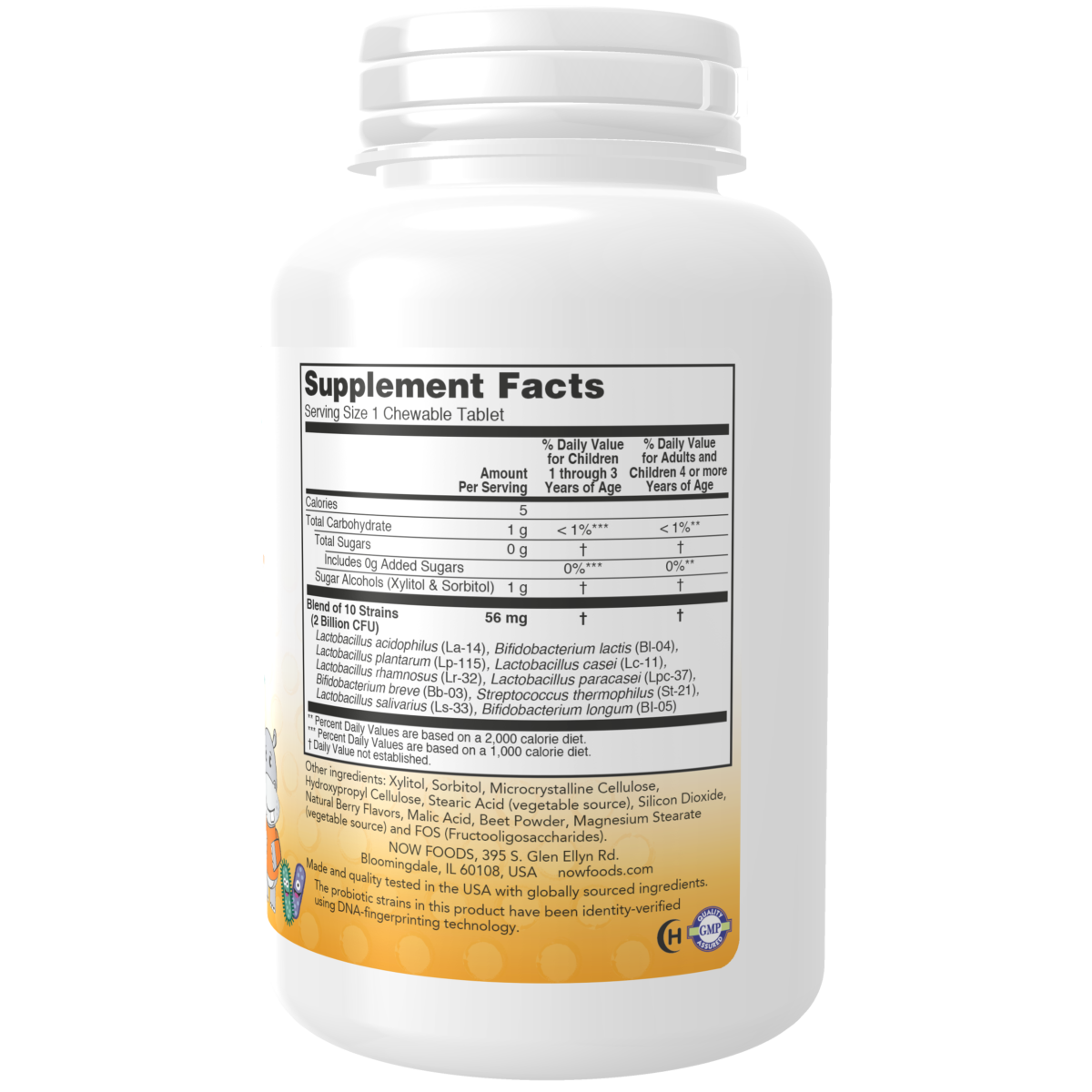 BerryDophilus™ para Niños (120 masticables)