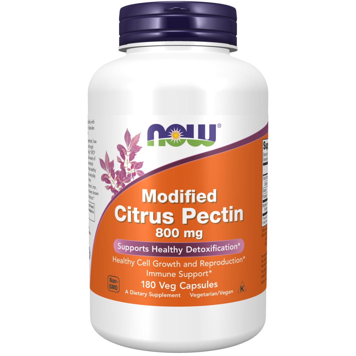 Pectina Cítrica Modificada 800 mg (180 veg caps)