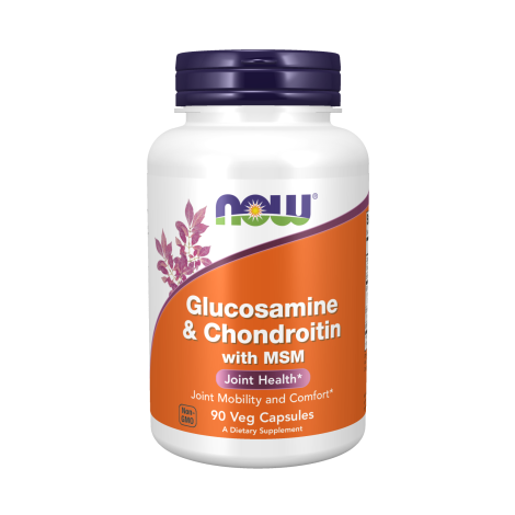 Glucosamina 1100mg , Condroitina 1200mg y MSM 300mg (90 veg caps)