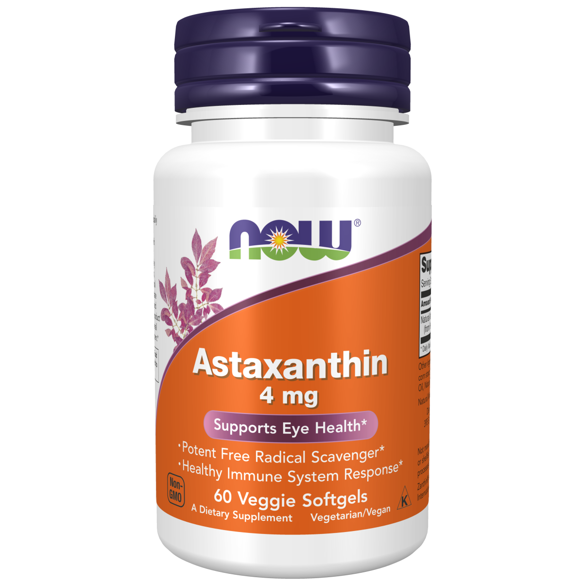 Astaxantina 4mg (60 veg softgels)