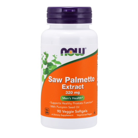 Extracto de Saw Palmetto 320 mg (90 veg softgels)