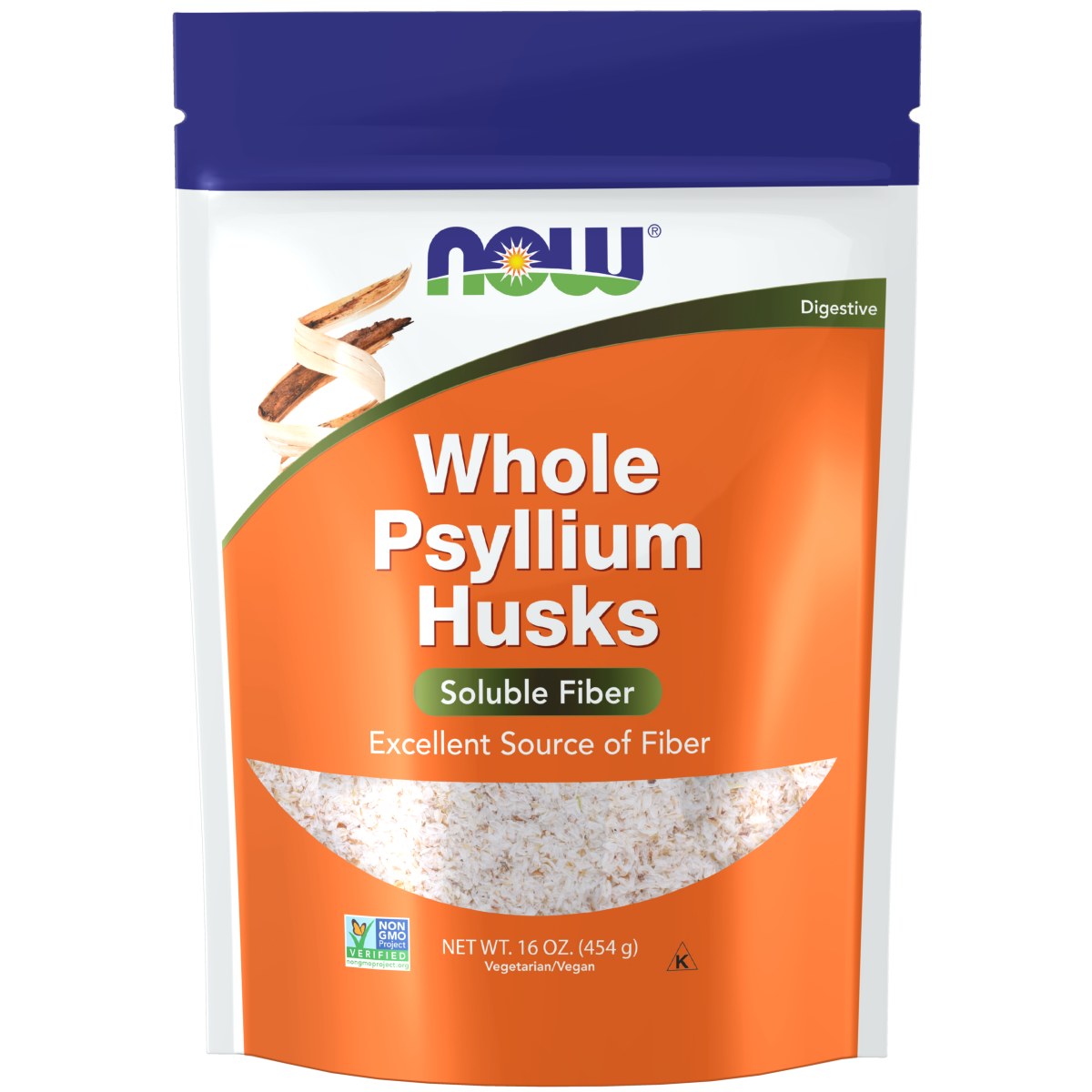 Cáscaras de Psyllium Molida (16 oz/454gr)