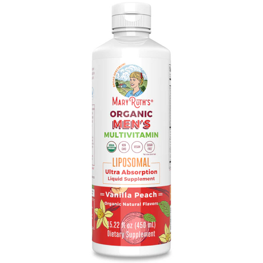 Multivitaminico Liposomal Organico para Hombres (15.22 oz/450ml), Mary Ruth´s