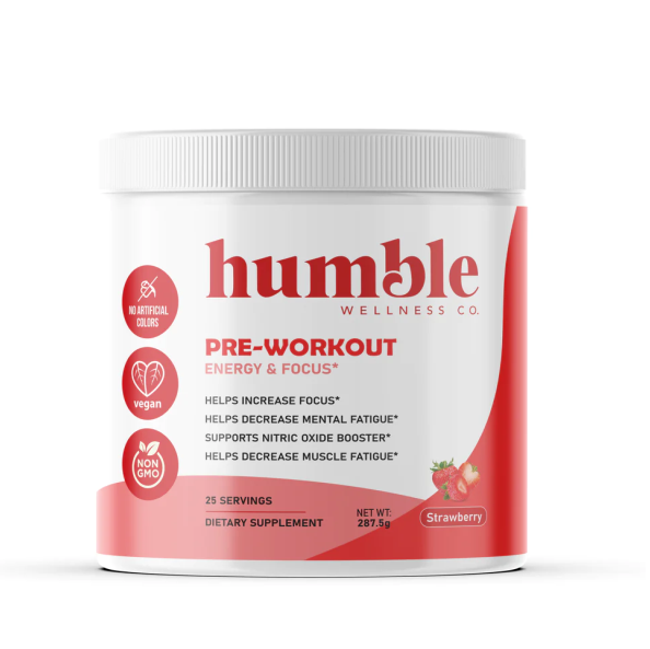 PreWorkout, Entrenamiento, Energía y Concentración (287.5g) Humble