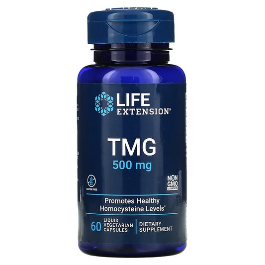 TMG 500 mg (60 veg caps líquidas) , Life Extension