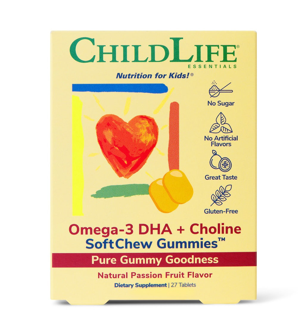 Omega-3 DHA + Colina para Niños (27 tabs), Child Life