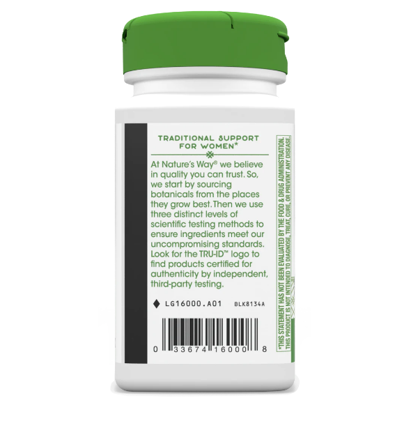 Flor de Trébol Rojo 800mg (100 veg caps) Menopausia, Nature's Way